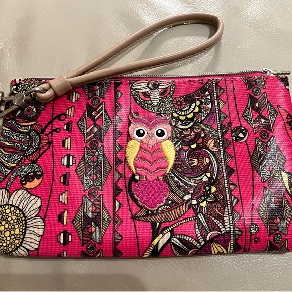 Sakroots Owl Wristlet - Picture 2 of 4